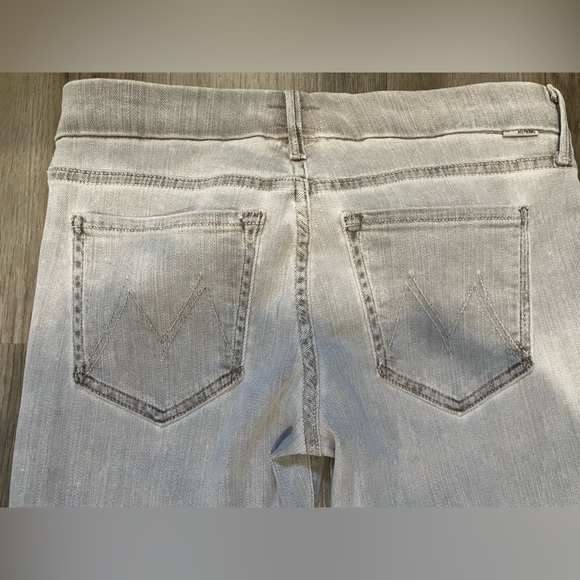 🩶 MOTHER The Looker Pop Driftwood Jeans STUNNING!! - Picture 11 of 12